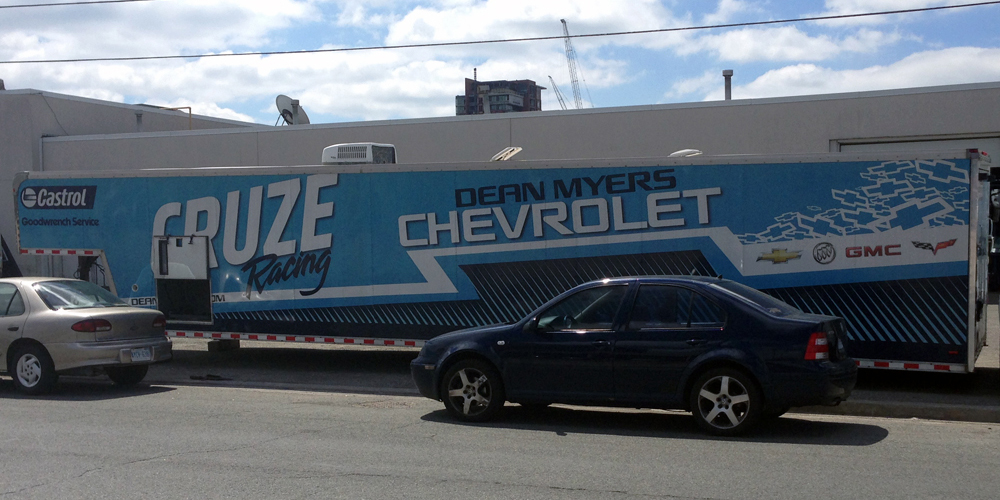 Chevrolet Cruze Trailer Wrap